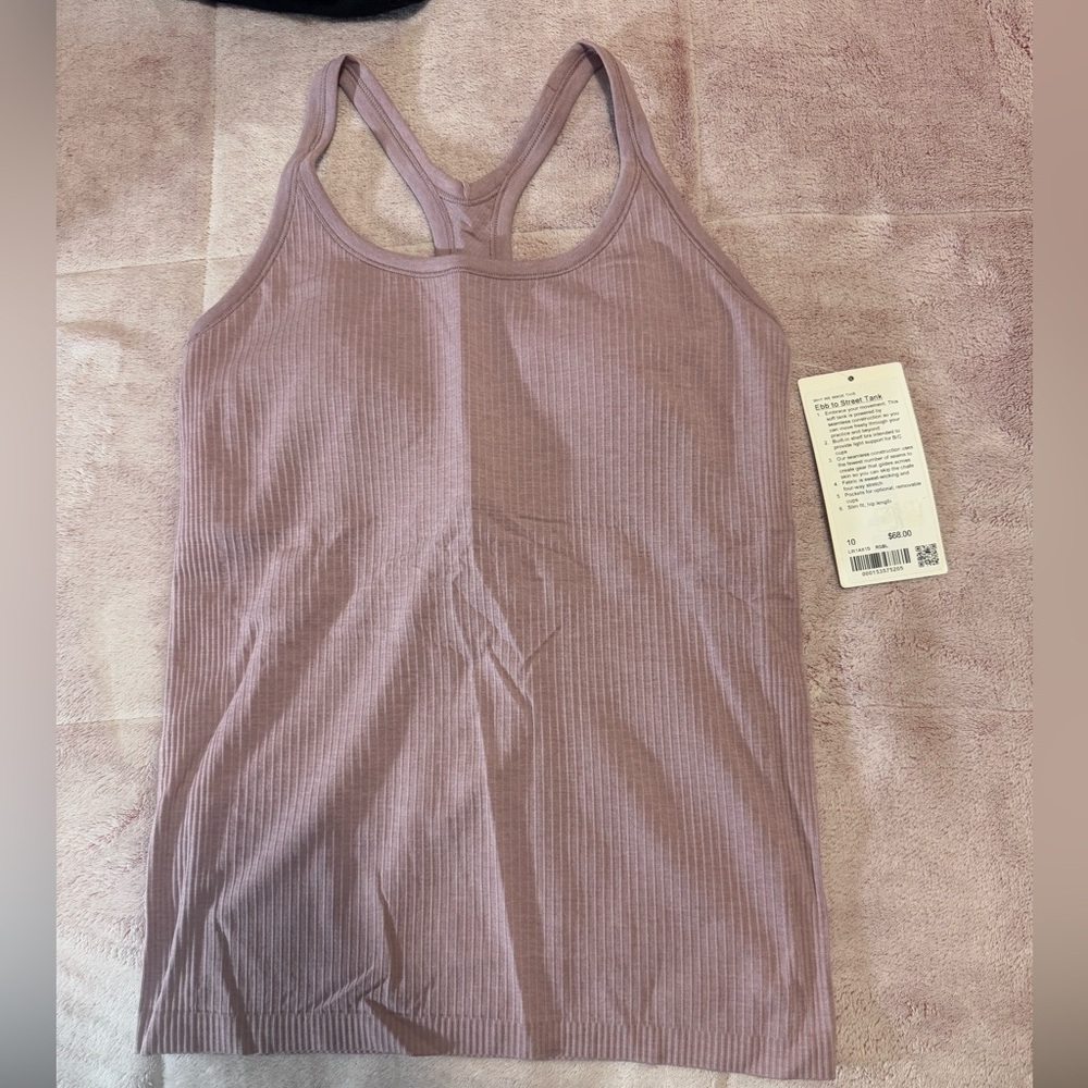 Lululemon Ebb to Street Tank, size 10